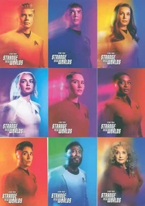 NEW Star Trek Strange New Worlds Season 2 Cast Gallery Complete 9 card chase set - Picture 1 of 2