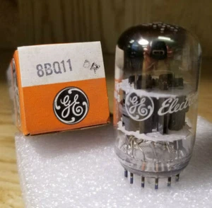 Un (1) 8BQ11 tubo de vacío GE NUEVO EN CAJA probado FUERTE - Imagen 1 de 3