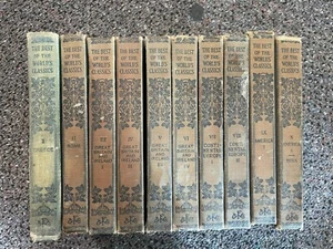 THE BEST OF THE WORLD'S CLASSICS EDITOR HENRY CABOT LODGE COMPLETE SET 1-10 - Bild 1 von 2