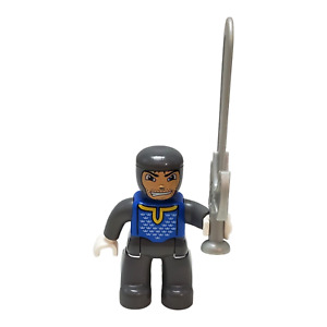 Lego Duplo Knight Figure With Sword Dollhouse