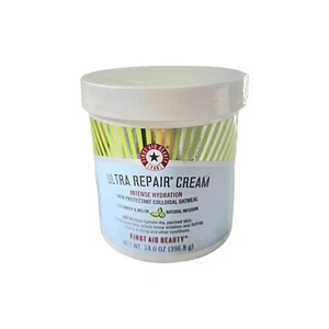 First Aid Beauty Cucumber Melon Ultra Repair Cream New SEALED JUMBO 14 fl oz - Picture 1 of 6