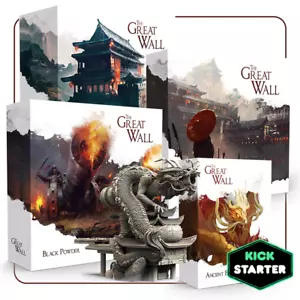 Juego de mesa The Great Wall Dragon Gameplay Pledge Kickstarter con miniaturas - Nuevo - Imagen 1 de 1