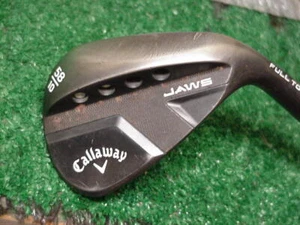 Black Raw Callaway Full Toe Jaws 58 degree Lob Wedge Tour Issue Spinner Shaft - Picture 1 of 4