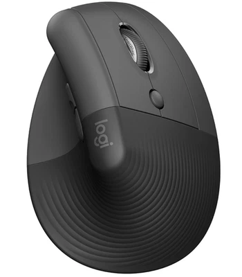 Logitech Lift Vertikale Ergonomische Maus Kabellos Bluetooth, USB-Empfänger - Bild 1 von 4
