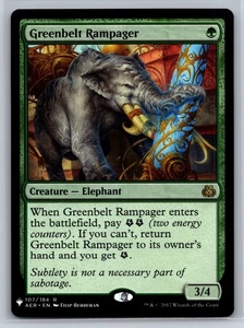 Greenbelt Rampager R The List Reprints 107/184 NM - Bild 1 von 2
