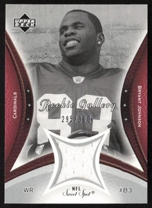 2003 Upper Deck Sweet Spot Rookie Jersey /300 Bryant Johnson #RG-BJ Cardinals - Picture 1 of 2