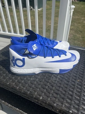 Size 16 - Nike Zoom KD 6 ID NIKEiD Multicolor White Blue Custom - Image 1 of 4