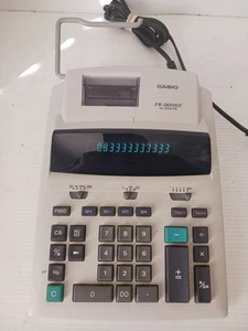 Casio FR-2650-DT PLUS Tax 12 Digit Desktop Calculator. - Picture 1 of 4