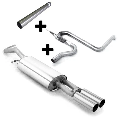 FOX Racing impianto completo 2x76 Audi A4 tipo B5 berlina Avant 1.8l 2.6l 2.8l e diesel - Immagine 1 di 4