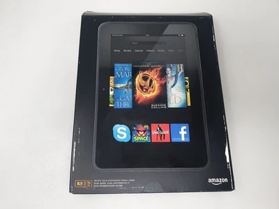 Amazon Kindle Fire HD 8.9" 1st Generation, 2012 16GB, Wi-Fi,  Black New - Image 1 of 4