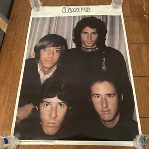 Poster The Doors 23”x32” “Gruppo” Jim Morrison Hendrix Joplin - Foto 1 di 4