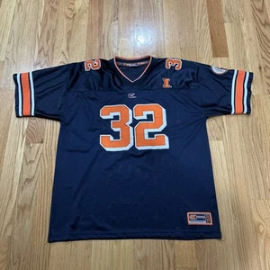 Illinois Fighting Illini #32 Football Jersey Chief Illiniwek Colosseum XXL - Picture 1 of 8