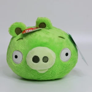 RARE NWT Angry Birds Minion Pig FLUFFY FUR Plush w/Sound | 5" 2017 CWT Salo Toys - Picture 1 of 7