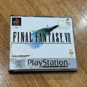 Final Fantasy VII 7 Sony PS1 PlayStation Game Manual & FFVIII Demo Included - Picture 1 of 14