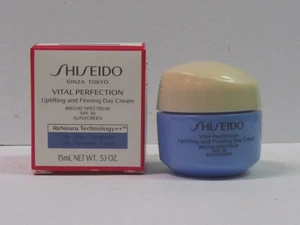 Crema de día estimulante y reafirmante Shiseido Vital Perfection FPS 30,53 oz - Imagen 1 de 2