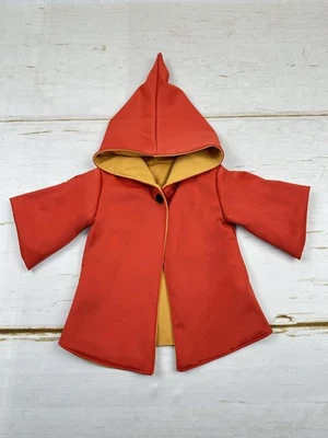 Fotografía utilería recién nacido niña niño bebé niños ropa bata de mago capa capa Foto 1 de 4