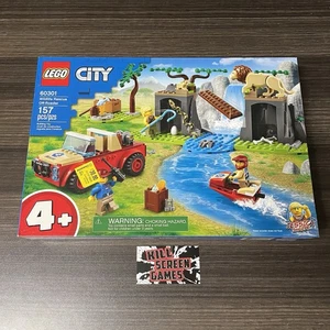 LEGO CITY: Wildlife Rescue Fuoristrada 60301 157 pezzi nuovo + sigillato - Foto 1 di 6