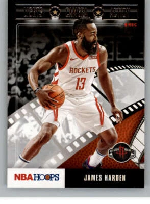 Panini Hoops Lights 2019-20 cámara acción #29 James Harden Houston Rockets Foto 1 de 4