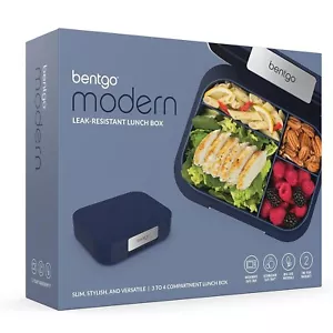 Bentgo Modern 4 Compartment Bento Style Leak-Resistant Lunch Box - Navy - Picture 1 of 5