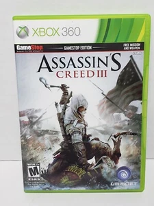 Assassin's Creed III 3 (Xbox 360, 2008) Disc 2 mit Handbuch Disc One NICHT enthalten - Bild 1 von 7