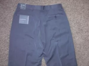 COVINGTON charcoal Essential Pant flat front PANTS 34x29 NEW WITH TAGS NWT - Picture 1 of 4