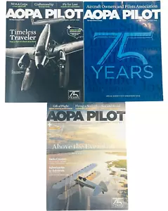 AOPA PILOT Magazine 2014 - April, May, June - LOT of 3 Issues - Picture 1 of 6