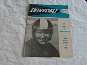 MOTORCYCLE ENTHUSIAST IN ACTION HARLEY DAVIDSON MAGAZINE NOV 1962 Bart Markel - Picture 1 of 3