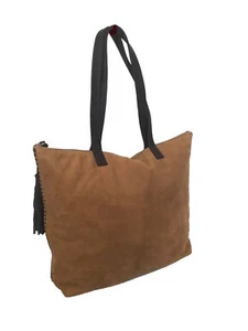 Boho chic suede leather bag large tote style fashion casual handbag, Jenny - Picture 1 of 10