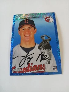 Mini diamante azul radiocontrol Logan Allen aniversario cromo platino Topps 2023/199 - Imagen 1 de 3