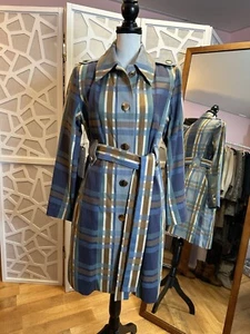 Cabi NWT Highclere Trench, M, Modern Plaid, Fall ‘23 #6248 (Orig. $349) - Picture 1 of 7