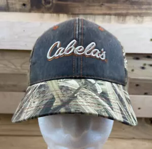 Cabela's Mosey Oak Grass Camo Adjustable Hat Outfitter Classic CAB127428 New - Picture 1 of 10
