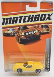 Matchbox Superfast 1972 LOTUS EUROPA SPECIAL giallo. MBX 21/ 2010. scheda lunga - Foto 1 di 1