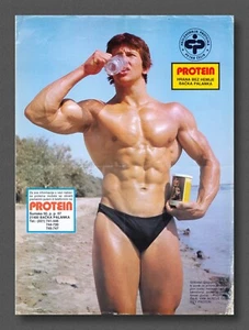 Bodybuilding Physique Muscle Density Protein 80s Vintage Magazine Print Ad Clip - Picture 1 of 2