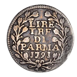 ITALIA DUCATO DI PARMA E PIACENZA Ferdinando I -Lire 3 di Parma 1791 - 1 su 0 - Foto 1 di 5
