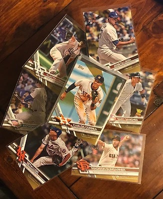 2017 Topps GOLD Parallels Series 1 [#'s 1 - 350] - Complete Your Set! - Image 1 of 2