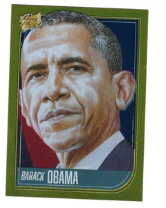 BARACK OBAMA 2021 SUPER BREAK PIECES OF THE PAST GOLD FOIL PARALLEL - Bild 1 von 1