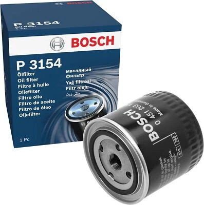 For MG - MGB 1.8 1970-1980 Oil Filter P3154 0451203154 Bosch - Image 1 of 3