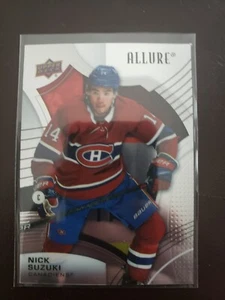 2021-22 Nick Suzuki Base Allure Hockey Upper Deck Montreal Canadiens - Picture 1 of 2