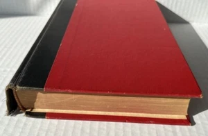 Roget's Thesaurus in Dictionary Form 1940 Red Black HC Vintage - Foto 1 di 9