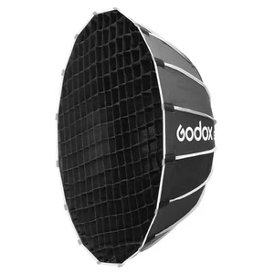 S85T Quick Release Umbrella Softbox with Grid - 85cm Diameter, Depth 38cm (Open) - Picture 1 of 7