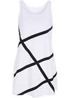Neu Strandkleid aus Badequalität Gr. 36 Weiß Schwarz Beach-Kleid Strand-Dress