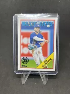 Bo Bichette 2023 Topps Real One Heritage Stock SP 1988 Topps T88-30 /88 - Picture 1 of 3