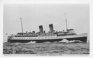 1949 S. S. SS Princess Marguerite Passenger Ship Canada Canadian Postcard - Picture 1 of 2