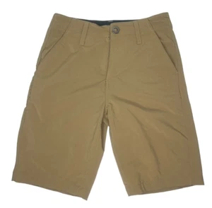VOLCOM Surf & Turf 4-Way Stretch Shorts - Khaki - Boy's Size 24/8 Regular - Picture 1 of 8