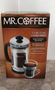 Mr.Coffee 1/2 Qt. Coffee Press/ 38 Oz. / # BVMC-AC2 - Picture 1 of 5