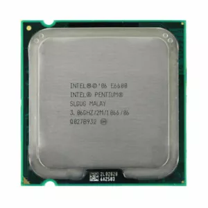 Intel Pentium Dual-Core E6600 CPU SLGUG CPU 3.06GHz 2M LGA 775 Processor - Picture 1 of 1