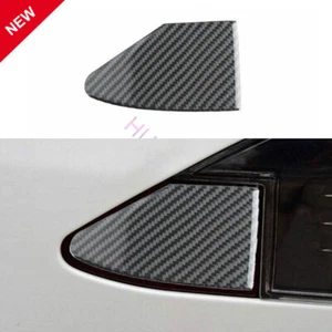 For Tesla Model X S 2012-2021 Carbon Fiber Exterior Charging Electricity Cover - Picture 1 of 4