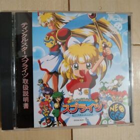 Rare TWINKLE STAR SPRITES Neo Geo CD 1996 SNK used