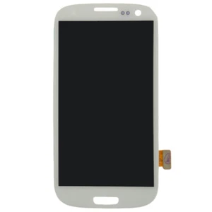 Assemblaggio digitalizzatore LCD per Samsung Galaxy S III bianco aftermarket schermo anteriore - Foto 1 di 2