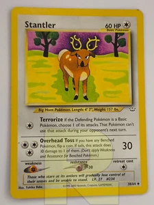 Stantler ® Neo Revelation 38/64 ® Non Comune ® Pokemon ® Inglese ® Good - Picture 1 of 2